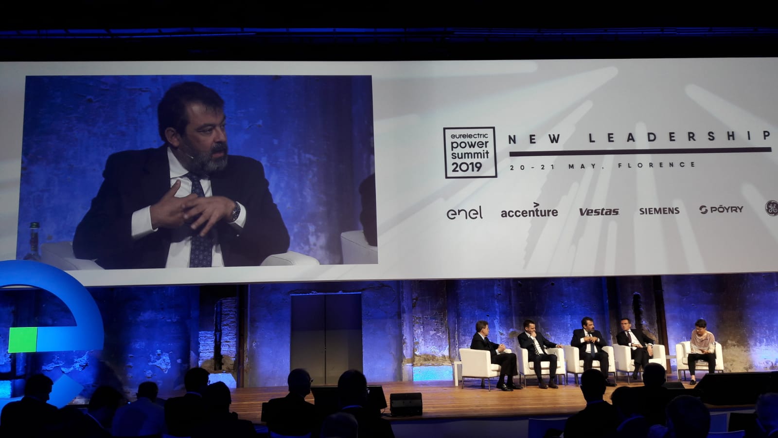 Javier Ormazabal, President of Velatia, participates in Power Summit 2019, held in Florencia