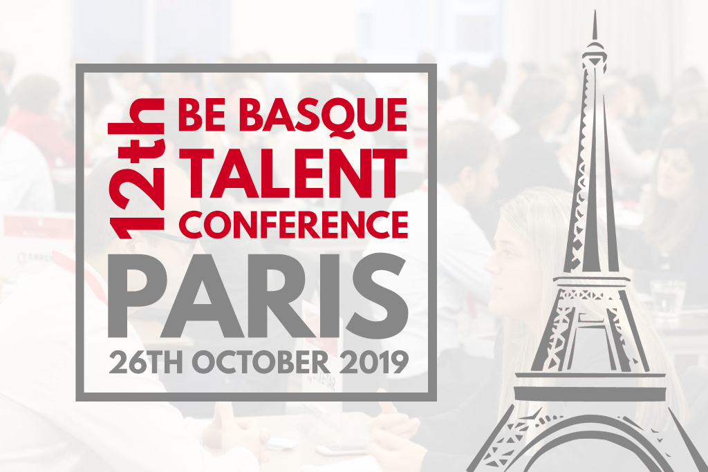 On 26 October, Velatia will attend the Be Basque Talent Conference, which will be held in Paris