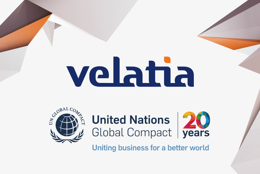 Velatia reaffirms its commitment to the United Nations Global Compact