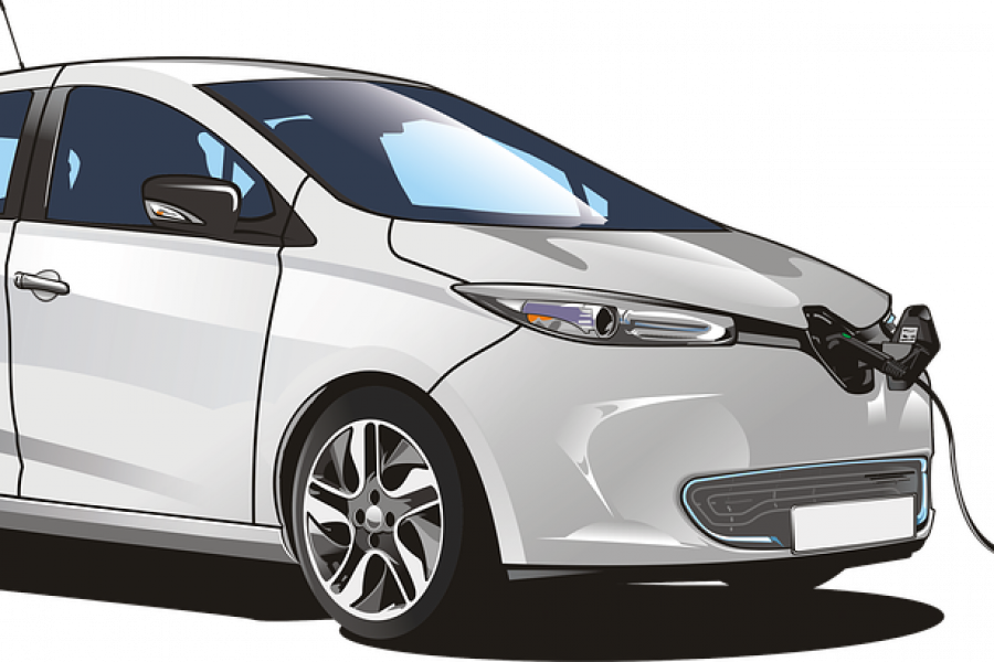 How does a fast electric vehicle charging station work?