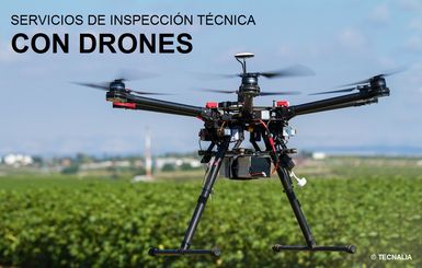 Tecnalia, operador de drones por La Agencia Española De Seguridad Aérea (AESA) para la inspección técnica remota de infraestructuras y edificios