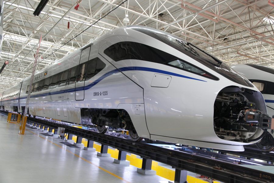 Bombardier wins a contract to build 40 high speed train cars for China