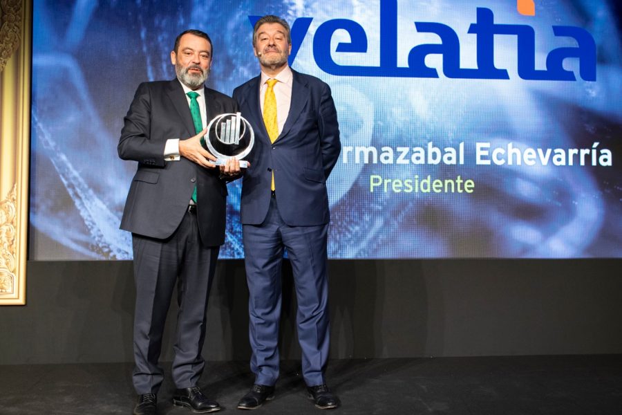 Javier Ormazabal, President of Velatia, was presented with the EY’s “Internationalisation Award”